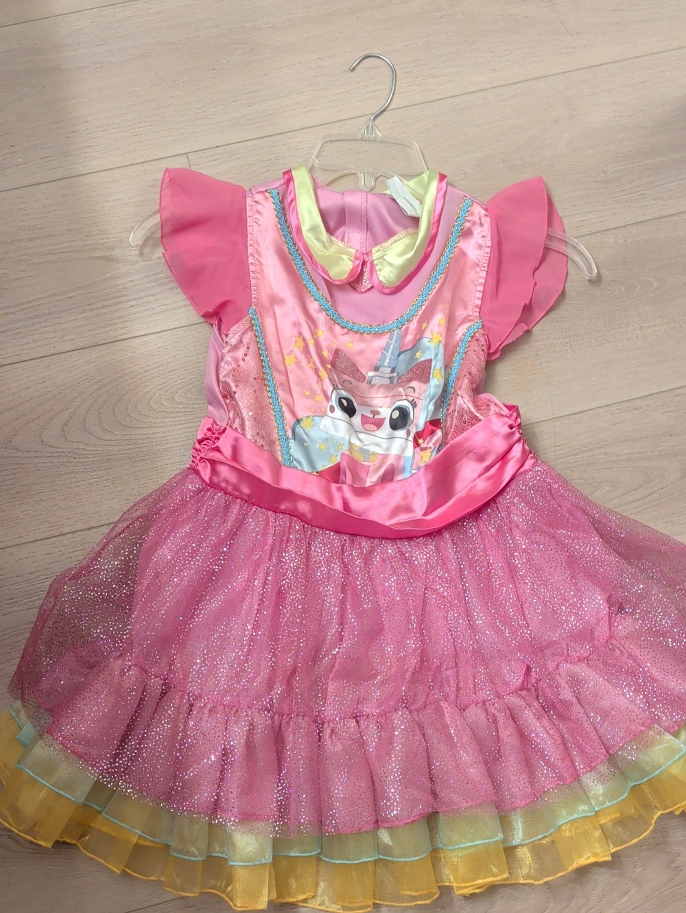 Pink Unicorn Party Dress Costume for Kids
